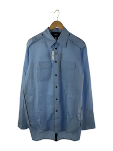 YANG LI/LONG SLEEVES POLICE SHIRT/長袖シャツ/46/コットン/BLU