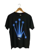 STUSSY◆Tシャツ/L/コットン/BLK/無地//_画像1