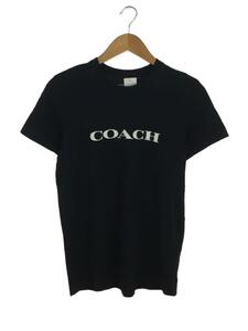 COACH◆Tシャツ/XS/コットン/BLK/C8786//