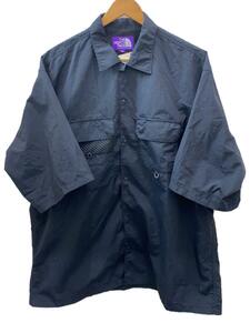 THE NORTH FACE PURPLE LABEL◆Field H/S Shirt/XL/ナイロン/BLK/NT3210N//