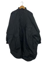 COMFY OUTDOOR GARMENT◆ステンカラーコート/L/ナイロン/BLK/無地/cmf2001-j04j-fs/RAIN FALLS PONCHO_画像1