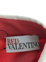 RED VALENTINO◆クレープアンヴェールサテンドレス/40/PNK/UR3VAF050W7_画像3