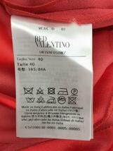 RED VALENTINO◆クレープアンヴェールサテンドレス/40/PNK/UR3VAF050W7_画像4