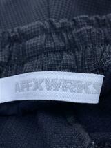 AFFXWRKS◆24SS/CONTRACT PANT/ボトム/L/ナイロン/ブラック_画像4