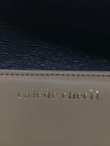 calede checli/PUZZLE LONG WALLET/長財布/レザー/BEG_画像3