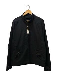 POLO RALPH LAUREN◆90s/スイングトップ/ジャケット/L/コットン/BLK/無地