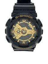 CASIO◆G-SHOCK クォーツ腕時計(GA-110GB)/デジアナ/BLK-GLD_画像1