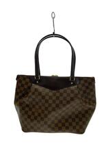 LOUIS VUITTON◆ウェストミンスターGM_ダミエ・エベヌ/N41103/ハンドバッグ/ブラウン/手提げ_画像1