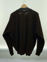 ENNOY◆22AW/ROUND NECK PULLOVER/セーター(薄手)/L/アクリル/BRW_画像2