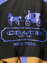 COACH◆コート/-/コットン/NVY_画像3