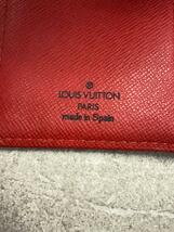 LOUIS VUITTON◆アジェンダPM_エピ_RED/PVC/RED/レディース_画像3