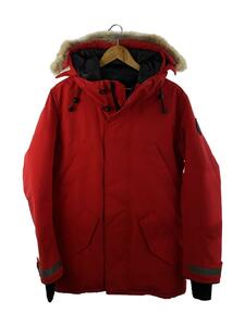 CANADA GOOSE◆edgewood parka/M/ナイロン/レッド/3408MB