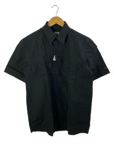 STUSSY◆半袖シャツ/L/コットン/BLK