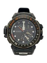 CASIO◆ソーラー腕時計・G-SHOCK/デジアナ/ラバー/BLK/BLK/GWN-Q1000MC-1AJF_画像1