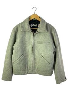 Schott◆ジャケット/40/ウール/GRY