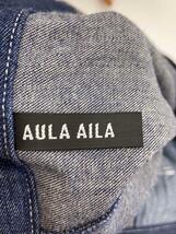 AULA(AULA AILA)◆ジャンパースカート/0/コットン/NVY/無地_画像4