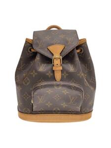 LOUIS VUITTON*1) Mini *mon abrasion _ monogram * canvas _BRW/PVC/BRW