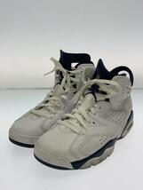 NIKE◆AIR JORDAN 6 RETRO_エア ジョーダン 6 レトロ/27cm/WHT_画像2