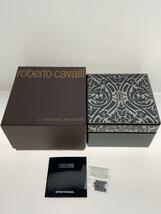 roberto cavalli◆【500本限定】1G077 自動巻腕時計/アナログ/BLK_画像6