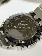 CASIO◆ソーラー腕時計・G-SHOCK/デジタル/ステンレス/SLV/SLV/SS_画像3