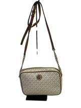 MICHAEL KORS◆ショルダーバッグ/-/WHT/総柄/35H8GFTC7B_画像1