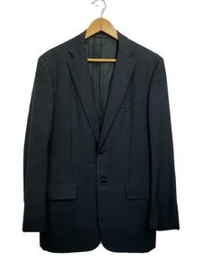 ISAIA◆テーラードジャケット/-/ウール/BLK/無地/1123-317-1789