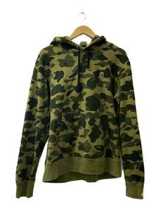 A BATHING APE◆アイコニックパーカー/L/コットン/GRN/カモフラ/001PPH801004M