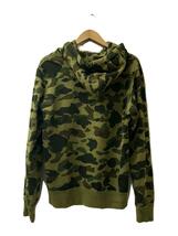 A BATHING APE◆アイコニックパーカー/L/コットン/GRN/カモフラ/001PPH801004M_画像2