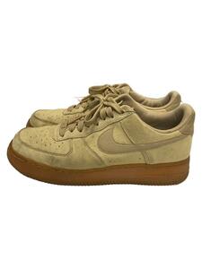 NIKE◆AIR FORCE 1 07 LV8 SUEDE/エアフォーススエード/ベージュ/AA1117-200/26cm/