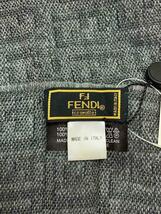 FENDI◆マフラー/ウール/GRY/メンズ/UFE0063018_画像2