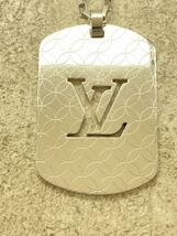 LOUIS VUITTON◆ネックレス/SLV/トップ有/メンズ_画像4