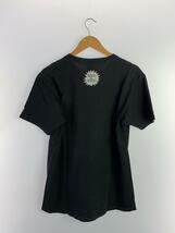 STUSSY◆×POUND/Tシャツ/L/コットン/BLK_画像2