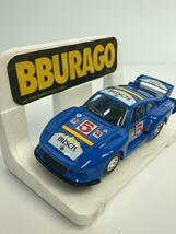 burago/porsche 935 turbo/ミニカー/ブルー/汚れ、傷有り_画像4