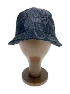 NEIGHBORHOOD◆バケットハット/L/ゴアテックス/BLK/花柄/メンズ/232YGNH-HT07/JQ BUCKET HAT//