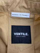 MANUAL ALPHABET◆VENTILE/コート/1/コットン/CML//_画像3