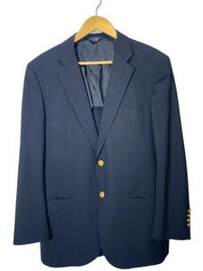 BROOKS BROTHERS◆テーラードジャケット/40/ウール/NVY/無地/19-11-5150