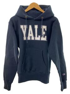 Champion◆YALE/USA製/REVERSEWEAVE/パーカー/L/コットン/NVY/プリント/C5-U101//