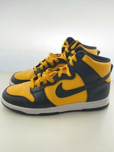 NIKE◆DUNK HI RETRO_ダンク ハイ レトロ/28cm/YLW