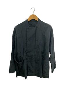 nest Robe◆コットンリネンコックジャケット/FREE/コットン/BLK/01231-1333