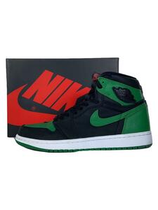 NIKE◆AIR JORDAN 1 RETRO HIGH OG/エアジョーダン 1 レトロ/グリーン/555088-030///