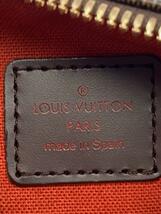 LOUIS VUITTON◆ジェロニモス_ダミエ・エベヌ_BRW/PVC/BRW_画像5