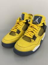 NIKE◆AIR JORDAN 4 RETRO_エア ジョーダン 4 レトロ/26.5cm/YLW//_画像2