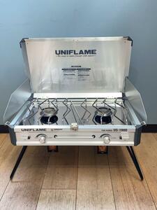 UNIFLAME◆ツインバーナー US-1900/ガス/ツーバーナー