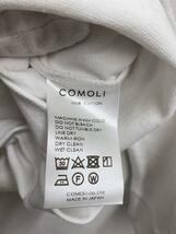 COMOLI◆23SS/フットボールTシャツ長袖Tシャツ/2/コットン/WHT/X01-05005//_画像5