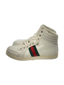 GUCCI◆ハイカットスニーカー/UK8.5/WHT/221825