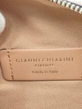 GIANNI CHIARINI◆ショルダーバッグ/レザー/PNK/無地_画像5