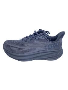 HOKA ONE ONE◆clifton9/ローカットスニーカー/26.5cm/BLK/F27223C