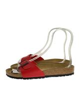 BIRKENSTOCK◆サンダル/24cm/RED/527894_画像1