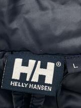 HELLY HANSEN◆ダウンジャケット/L/ナイロン/BLK/無地/HH12150WS_画像3