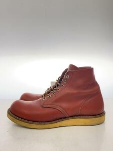 RED WING* race up boots *6 -inch Classic plain tu/27.5cm
